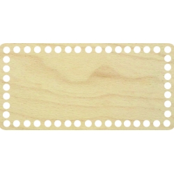 Baza dno koszyka prostokąt 20x10cm, 8mm